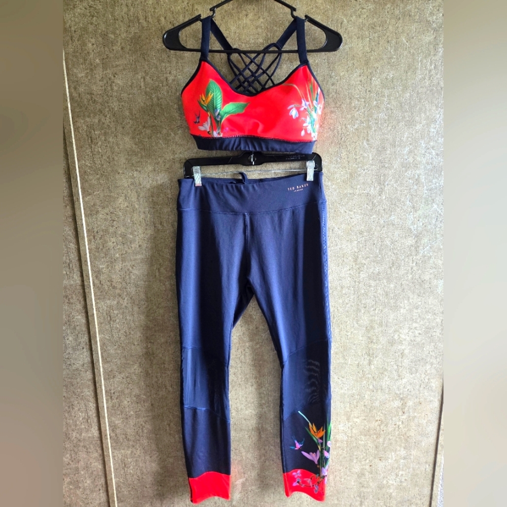 Ted Baker Sports Bra and Leggings Set